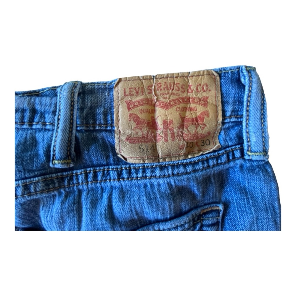 Levis 514 Straight Leg Jeans, 40 X 30, Faded - Picture 5 of 6